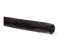 Schutzhülse TEXWRAP mit Klettverschluss, 75mm, Nylon beschichtet PU, +180°C, black, 